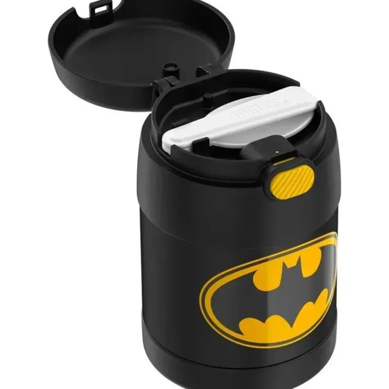 garrafa_trmica__pote_de_c_SKURYUI45YU_4.webp Thermos Garrafa térmica - pote de comida isolado com colher 10 onças Batman Fashion