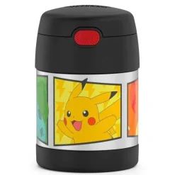 Thermos Garrafa térmica - pote de comida de 10 onças com isolamento a vácuo - Pokémon New