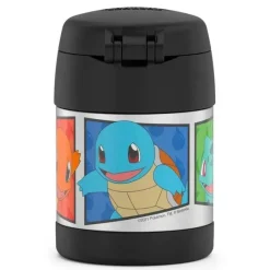 Thermos Garrafa térmica - pote de comida de 10 onças com isolamento a vácuo - Pokémon New
