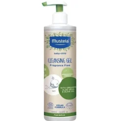Mustela Gel de limpeza orgânico com azeite e aloé New