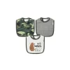 Gerber - 3 Pk Terry Babete Menino Urso Tamanho Único New