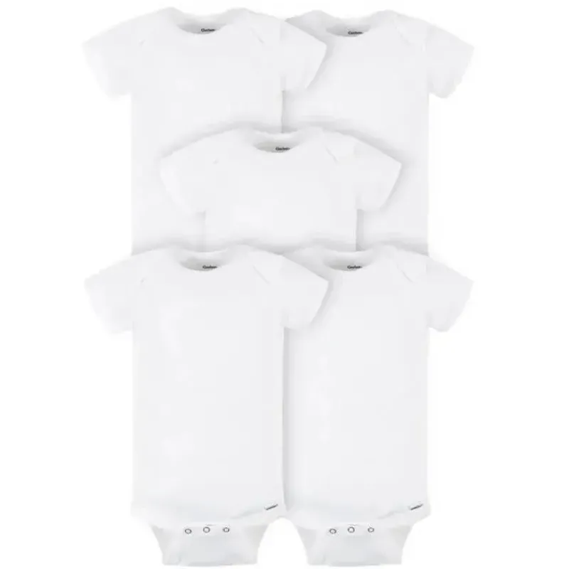 gerber__bodys_de_manga_cu_SKUU0o2cM9K_0.webp Gerber - Bodys de manga curta da marca ONESIES, pacote com 5 Sale