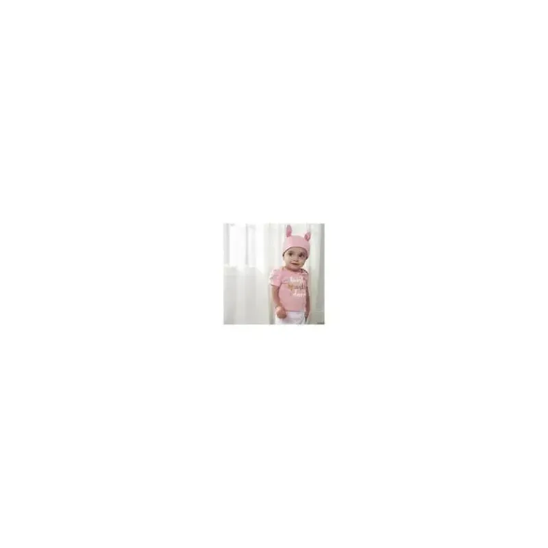 gerber__conjunto_de__peas_SKUaKDbhbCy_6.webp Gerber - Conjunto de 4 peças (Sleep'n play, Body, Calça e boné com pés) - Bailarina da Coelhinha Best