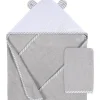 Gerber - conjunto de toalha com capuz e luva de pano, menino urso Clearance