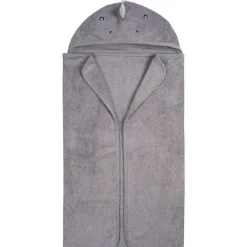 Gerber - Toalha de banho e panos de banho com capuz para bebê, dinossauro New