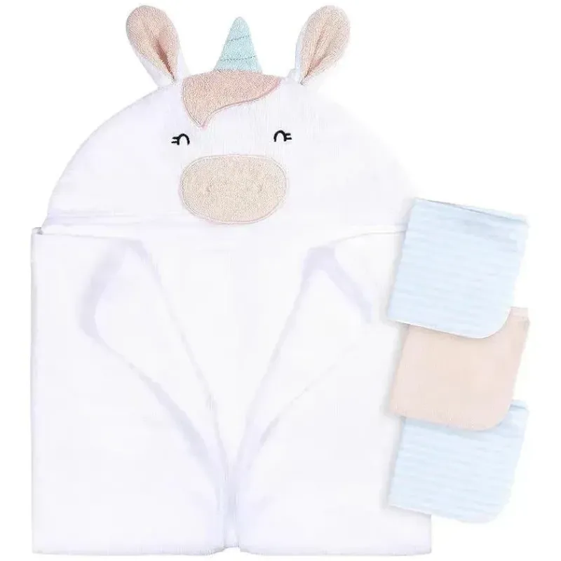 gerber__toalha_de_banho_e_SKUAbxNQcST_0.webp Gerber - toalha de banho e panos de banho com capuz para bebê, unicórnio Best