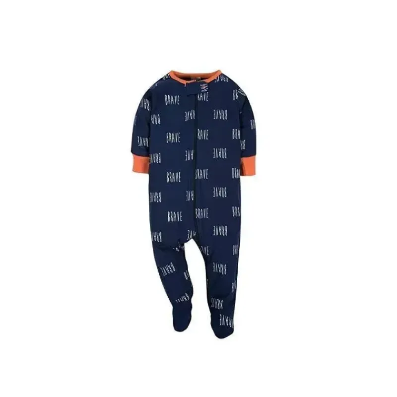 gerber_baby_boys__pacote__SKUgT2Zgnri_2.webp Gerber Baby Boys 2 Pacote Sleep N' Play Tigre, Azul Clearance