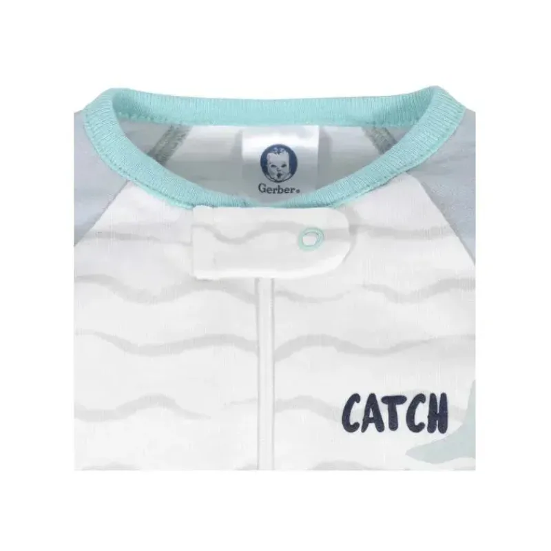 gerber_footed_sleep_and_p_SKUTjzHuBNt_1.webp Gerber Footed Sleep and Play Baby Boy, Shark 6-9M Best