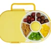 Gobe ​​- Lancheira Infantil Com Snack Spinner, Amarelo Mel Fashion