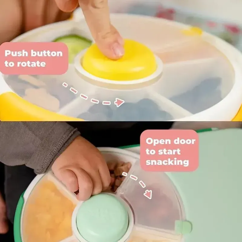 gobe__lancheira_infantil__SKUuT4wFDgu_3.webp Gobe - Lancheira Infantil Com Snack Spinner, Amarelo Mel Fashion