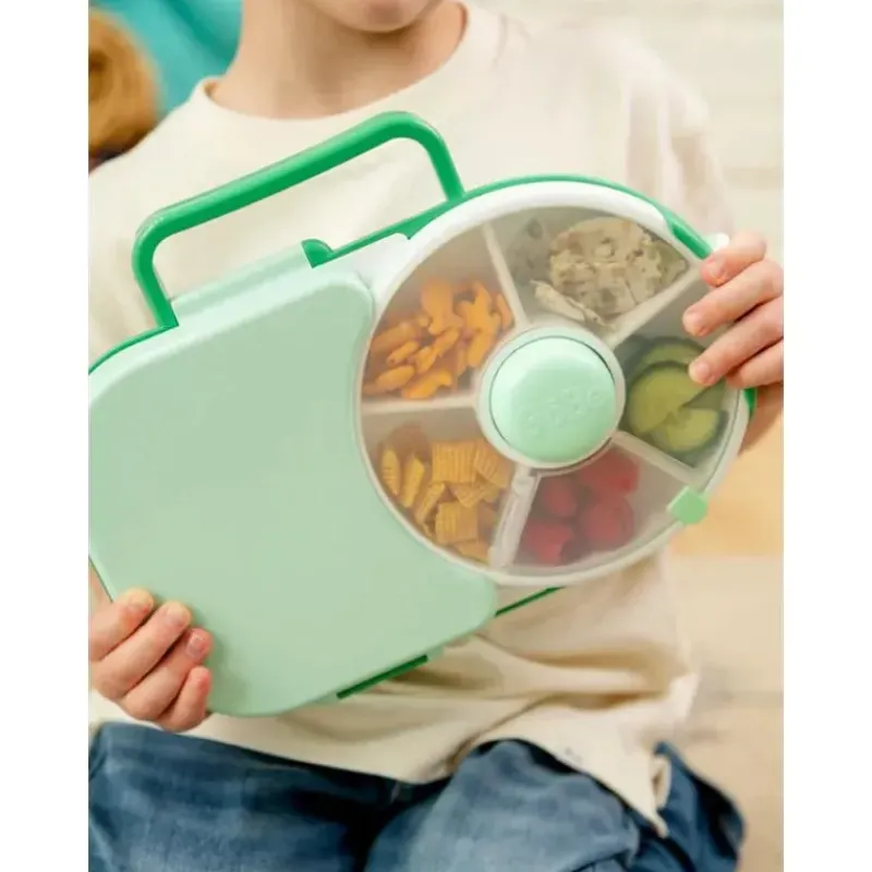 gobe_kids__lancheira__em__SKUdgM1GjRb_1.webp Gobe Kids - Lancheira 2 em 1 com pequeno spinner flip, verde sálvia Hot