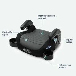 Graco - Assento de carro Turbobooster 2.0 sem encosto, Denton Outlet
