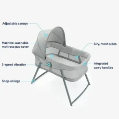 Graco - Dream More 2-em-1 Berço de Viagem, Jaden Best