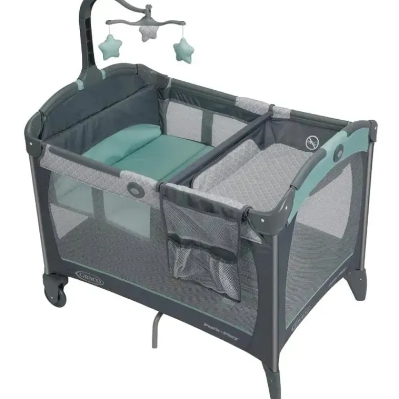 graco__pack_n_play_playar_SKUSpRLmGiR_0.webp Graco - Pack 'N Play Playard para recém-nascidos, trocador e transporte, Manor Best