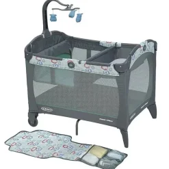 Graco - Pack 'N Play Playard para recém-nascidos, trocador e transporte, Manor Best