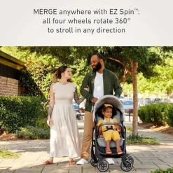 Graco - Sistema de viagem Premier Snugridge Snugfit 35Lx Merge, Midtown Best