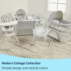 Graco - Soothe n Sway LX Rocker Portátil, Casa de Campo Moderna Hot