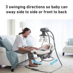 Graco DuetSoothe Swing Plus Rocker-Safira Sale