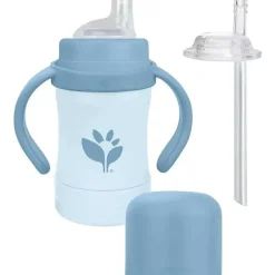 Iplay Green Sprouts - 6 Oz Sprout Ware Sip &amp; Straw, Blueberry Discount