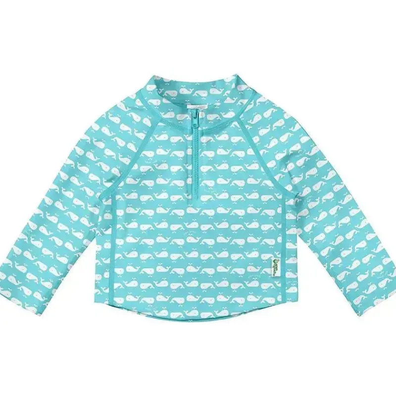 green_sprouts__camisa_ras_SKU10XReewl_0.webp Iplay Green Sprouts - Camisa Rashguard de manga comprida com zíper, Aqua Whale Geo Online