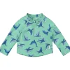Iplay Green Sprouts - Camisa Rashguard de manga comprida com zíper, Seafoam Sea Lions Sale