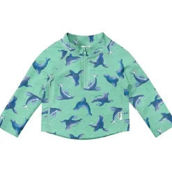 Iplay Green Sprouts - Camisa Rashguard de manga comprida com zíper, Seafoam Sea Lions Sale