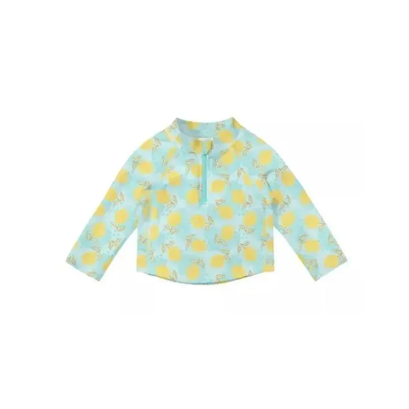 green_sprouts__camiseta_r_SKU7e9eTvxZ_0.webp Iplay Green Sprouts - Camiseta Rashguard de manga comprida para bebê com zíper, Lemons Outlet