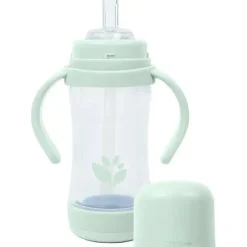 Iplay Green Sprouts - Copo de 5 onças e Sprout Ware Gole e Palha, Light Sage Discount