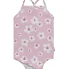 Iplay Green Sprouts - Fato de banho ecológico fácil de trocar para menina, flores grandes Outlet