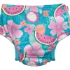Iplay Green Sprouts - Fralda Reutilizável Eco Snap Swim, Aqua Tropical Fruit Floral Outlet