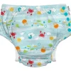 Iplay Green Sprouts - Fralda Reutilizável Eco Snap Swim, Light Aqua Sea Friends Online
