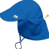 Iplay Green Sprouts - Upf50+ Baby Eco Flap Hat, Cobalto New