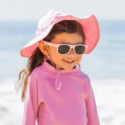 Iplay Green Sprouts - Upf50+ Eco Brim Hat, rosa claro Hot