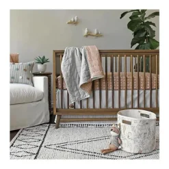 Crane Guindaste - Decoração de berçário e quarto de criança em floresta de bebê, decoração de parede de madeira de 2 peças, poleiro de pássaro Clearance