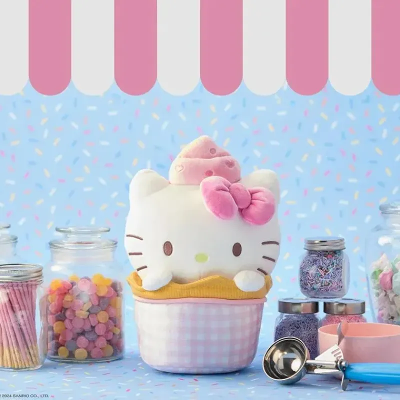 gund__ice_cream_sundae__SKURVZpbaCe_2.webp Hello Kitty Gund - Ice Cream Sundae 10 New