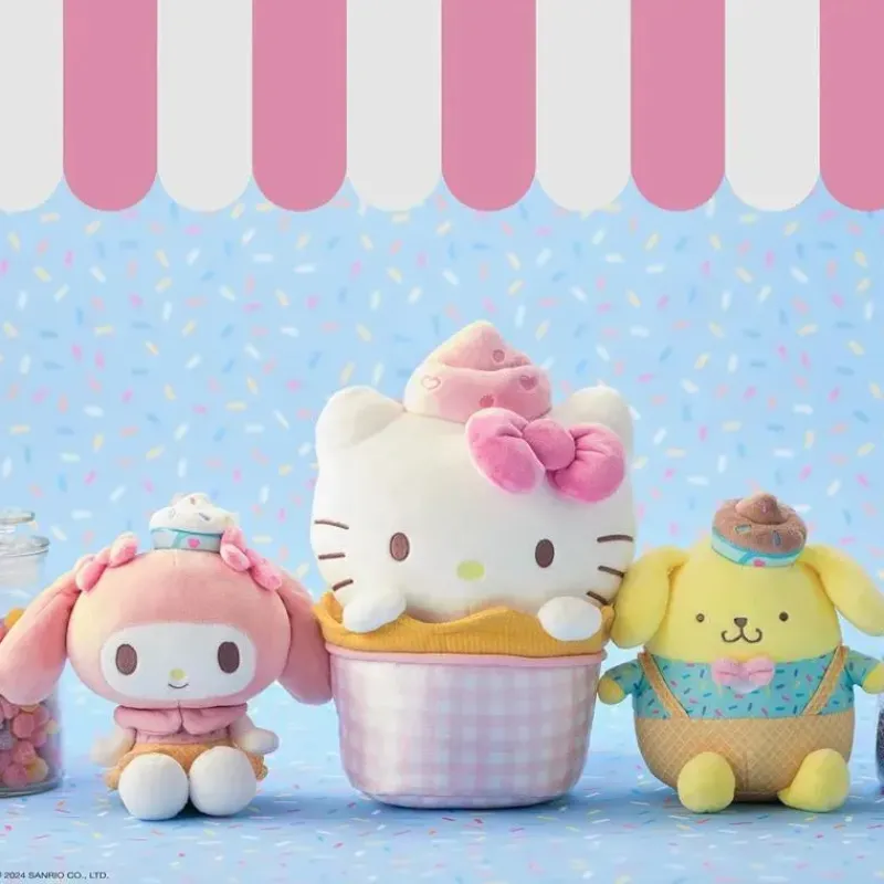 gund__ice_cream_sundae__SKURVZpbaCe_5.webp Hello Kitty Gund - Ice Cream Sundae 10 New