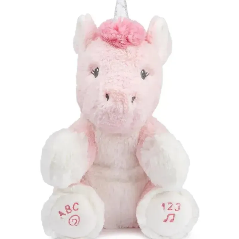 gund_animated_alora_o_uni_SKUufyF9x8p_0.webp Gund Animated Alora, o unicórnio, brinquedo de pelúcia rosa para bebê Discount