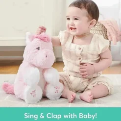 Gund Animated Alora, o unicórnio, brinquedo de pelúcia rosa para bebê Discount