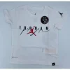 Jordan Haddad - Camiseta Infantil Logo - Branco Clearance
