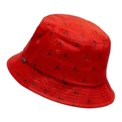 Haddad - Chapéu balde unissex Jordan Nike infantil AOP, vermelho Sale