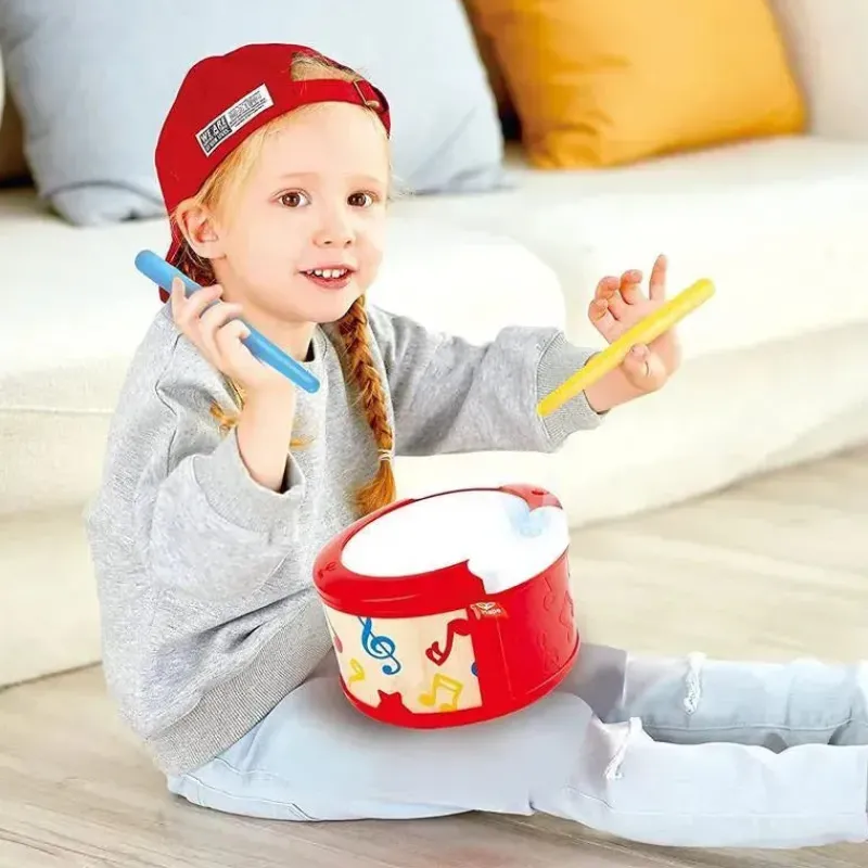 hape__bateria_infantil_el_SKUoAS9PJQ0_2.webp Hape - Bateria infantil eletrônica com luzes e reprodução guiada Online