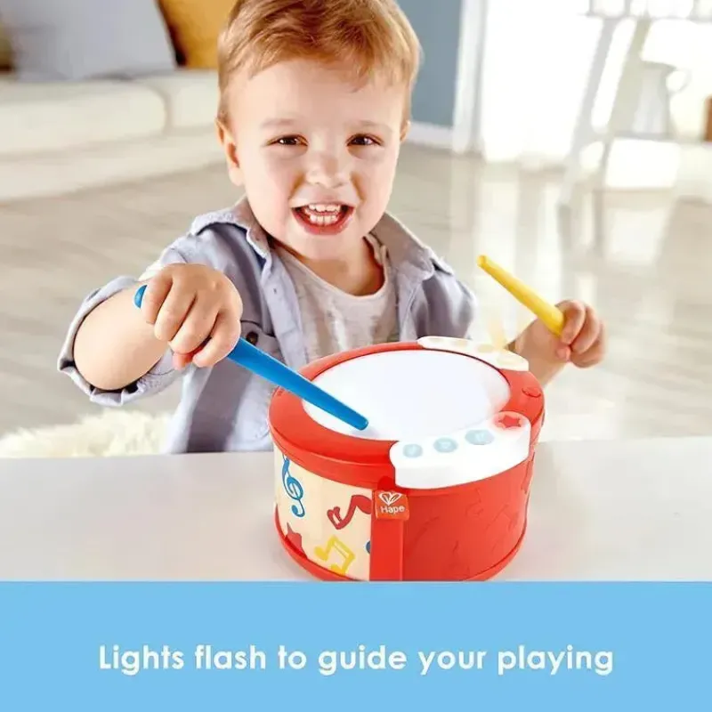 hape__bateria_infantil_el_SKUoAS9PJQ0_3.webp Hape - Bateria infantil eletrônica com luzes e reprodução guiada Online