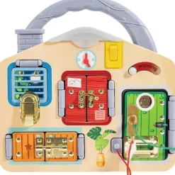 Hape - Bloqueio e chave do tabuleiro de jogo Fashion