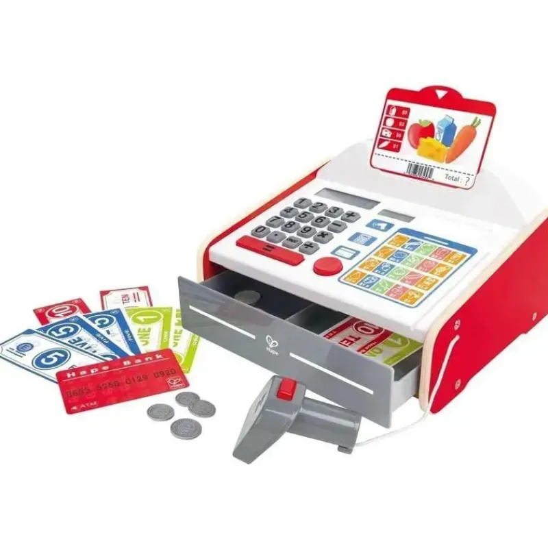 hape__caixa_registradora__SKU0TeCkBB2_0.webp Hape - Caixa registradora Beep 'n' Buy New