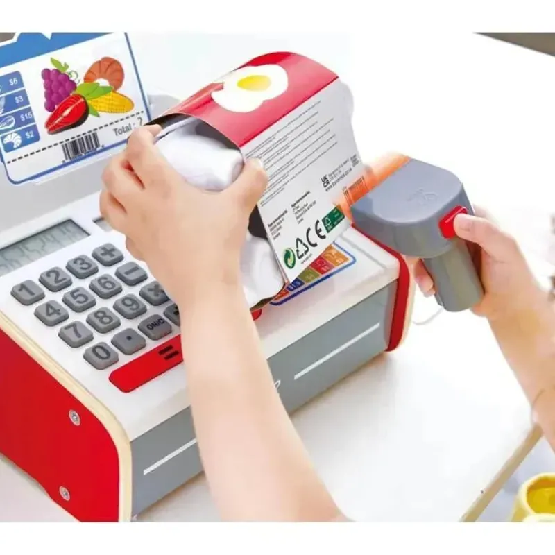 hape__caixa_registradora__SKU0TeCkBB2_1.webp Hape - Caixa registradora Beep 'n' Buy New