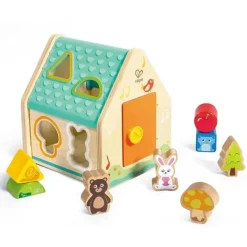 Hape - Classificador de formas de casas de criaturas Discount