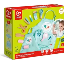 Hape - Conjunto de cabeleireiro super estiloso Hot
