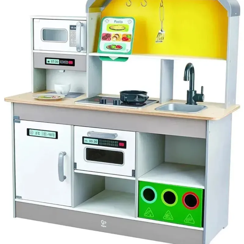 hape__conjunto_de_cozinha_SKUyxa96hkU_0.webp Hape - Conjunto de cozinha infantil de luxo com fritadeira Best