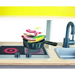 Hape - Conjunto de cozinha infantil de luxo com fritadeira Best