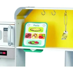 Hape - Conjunto de cozinha infantil de luxo com fritadeira Best